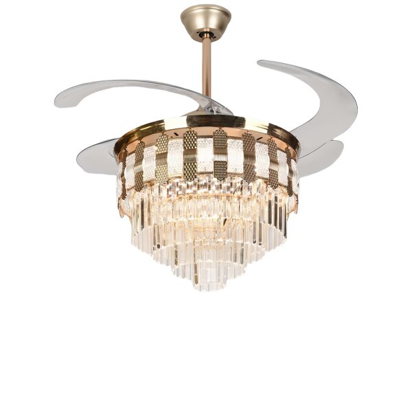 Fan Light Manufacturer - 2024 New 42 Inch Invisible Simple Modern Soft