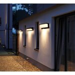 Outdoor Wall Lamp Manufacturer - IP65 Waterproof Aluminum LED 3000K Upper Lower