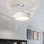Ceiling Fan Chandelier Factory - 2024 New Inverter LED Invisible Integrated