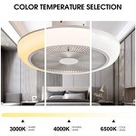 BLDC Ceiling Fan Factory - Ultra Quiet Motor LED Light Modern Design