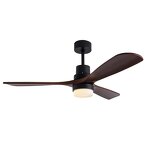 Fan Light Manufacturer - American Style All-Copper CE Quiet Solid Wood DC