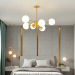 Chandelier Manufacturer - Nordic Magic Bean Post-Modern Simple Iron