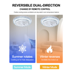 Hugger Ceiling Fan Manufacturer - Low Profile Integrated LED Space Saving