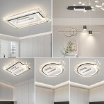 Smart Ceiling Fan Factory - DC Motor LED APP Voice Alexa Compatible