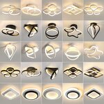 Flush Mount Ceiling Light Manufacturer - Fancy Iron PS Modern Nordic Square