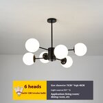 Chandelier Manufacturer - Nordic Magic Bean Post-Modern Simple Iron