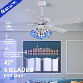 Wood Ceiling Fan Manufacturer - American Minimalism Reverse Ultra-Quiet DC