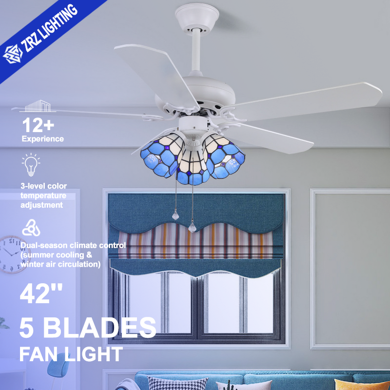 Wood Ceiling Fan Manufacturer - American Minimalism Reverse Ultra-Quiet DC