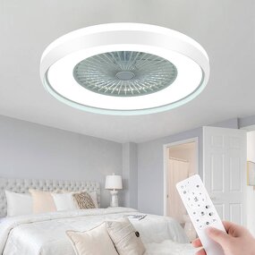 Fandelier Ceiling Fan Factory - Dual-Function LED Light Remote DC Motor