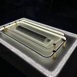 LED Ceiling Fan Factory - Modern Indoor AC Motor Remote Stylish Acrylic