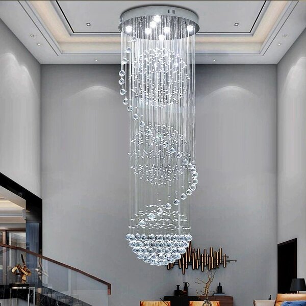 Crystal Chandelier Factory - European Modern K9 Premium Large Hanging