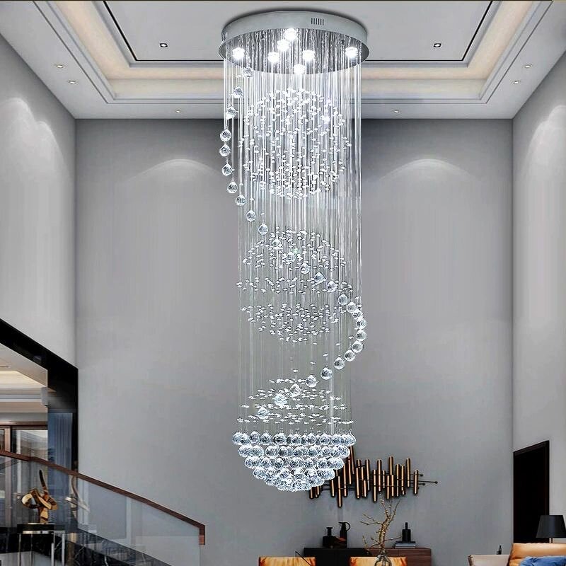 Crystal Chandelier Factory - European Modern K9 Premium Large Hanging