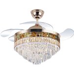 LED Ceiling Fan Factory - Nordic Modern Chandelier Remote Control