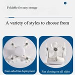 LED Ceiling Fan Light Manufacturer - E27 5 Blades Criss-Cross Remote