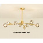 Molecular Chandelier Factory - Modern All-Copper Crystal Nordic Luxury