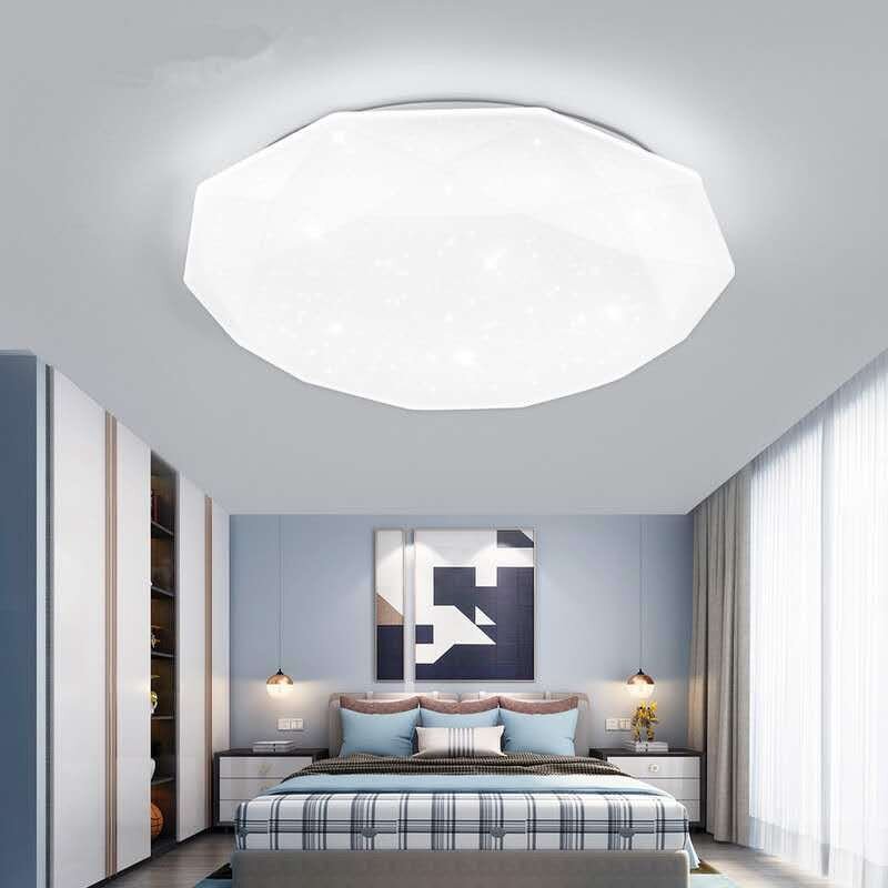 LED Ceiling Light Factory - 30cm Iron Starry Sky Acrylic Dimming IP33