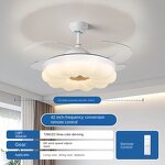 Electric Fan Lamp Manufacturer - Nordic Cream 42 Inch Frequency Conversion