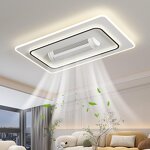 Bladeless Ceiling Fan Manufacturer - Leafless Full Spectrum LED Remote