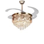 Ceiling Fan Manufacturer - 42 Inch Folding Blades LED 3 Colors Remote