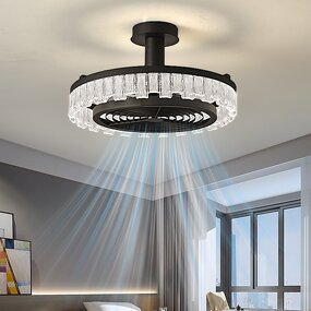 Ceiling Fan Light Factory - 2025 Patented Quiet Remote Adjustable Height