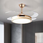 LED Ceiling Fan Manufacturer - Nordic Luxury Retractable Remote Control