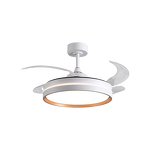 LED Ceiling Fan Manufacturer - Retractable Blades Intelligent Silent Remote