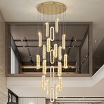 Crystal Chandelier Factory - Modern Double Building Iron Villa Leaping
