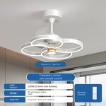 Ceiling Fan Factory - 2025 Nordic Simple Iron Mute Integrated Large Wind