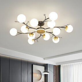 LED Ceiling Lights Manufacturer - Nordic Post-Modern Golden Multi-Head