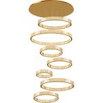 Crystal Chandelier Manufacturer - Modern Simple Remote 3000K Large Empty