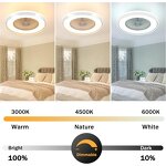 Fandelier Ceiling Fan Factory - Dual-Function LED Light Remote DC Motor