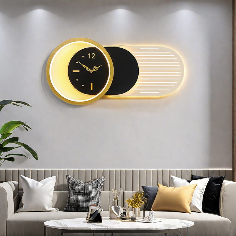 LED Wall Lamp Factory - Nordic Modern Iron Body Luminous Bedside Table