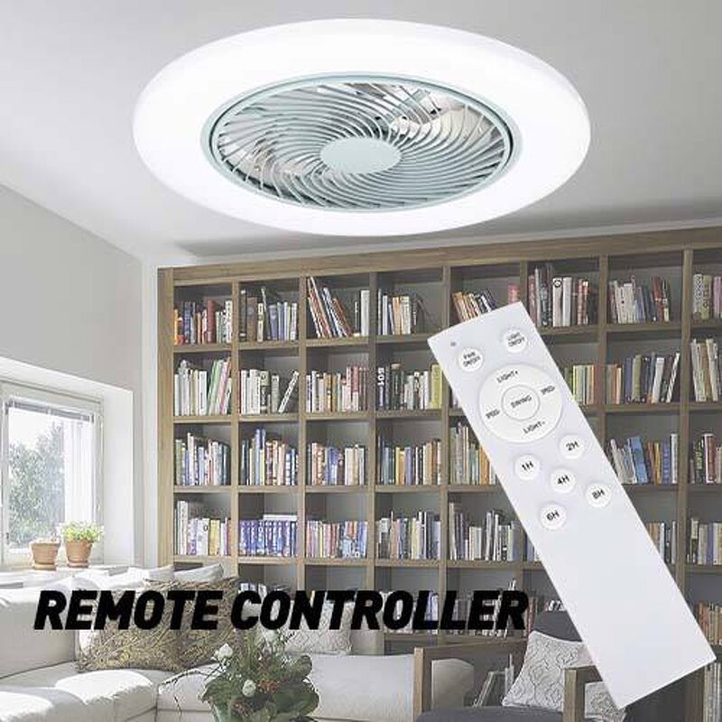 DC Ceiling Fan Manufacturer - Modern Design LED Lights Remote Low Noise