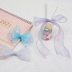 Ribbon Factory - OEM 4cm Shiny Colorful Hazy Hair Bow