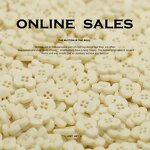 Resin Button Factory - OEM Bear Heart 2 Hole Various Shape