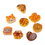 Resin Crafts Factory - OEM DIY Hairpin Artificial Bread Biscuits