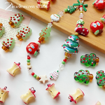 Resin Pendant Factory - OEM Christmas Apple Glass Beads