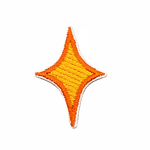 Embroidery Patch Factory - OEM Cartoon Star Diamond Multi-color