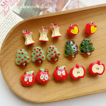 Resin Pendant Factory - OEM Christmas Apple Glass Beads
