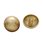 Metal Button Factory - OEM Vintage 2-Hole Hollow Mushroom