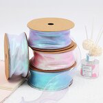 Ribbon Factory - OEM 4cm Shiny Colorful Hazy Hair Bow