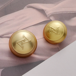 Metal Button Factory - OEM Vintage 2-Hole Hollow Mushroom