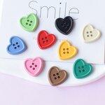 Resin Button Factory - OEM Heart Phone Case Hair Clip