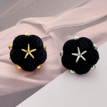 Shank Button Factory - OEM Velvet Floral Blossom Bead Button