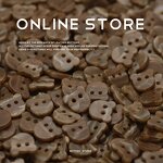 Resin Button Factory - OEM Bear Heart 2 Hole Various Shape