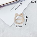 Belt Buckle Factory - OEM Small Star Heart Alloy Rhinestone