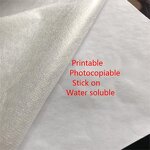 Embroidery Stabilizer Factory - OEM Water Soluble PVA Paper