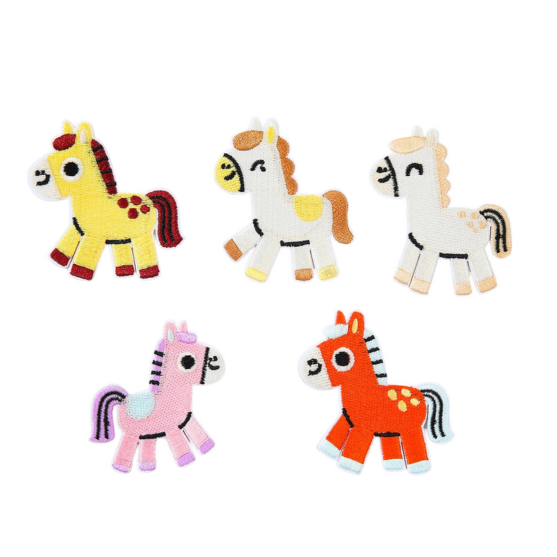 Embroidery Patch Factory - OEM Cartoon Little Horse Iron-on