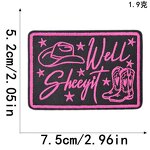 Embroidery Patch Factory - OEM Pray Good Girl Eagle Fox
