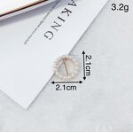 Scarf Buckle Factory - OEM Round Jewelry Metal Pearl Buckle